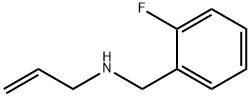 Benzenemethanamine, 2-fluoro-N-2-propenyl- (9CI) Struktur