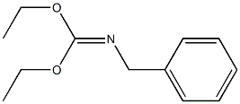 Benzylimidocarbonic acid diethyl ester Struktur