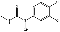 1-(3,4-dichlorophenyl)-1-hydroxy-3-methylurea  Struktur