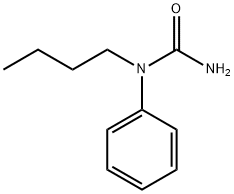 1-butyl-1-phenyl-urea Struktur