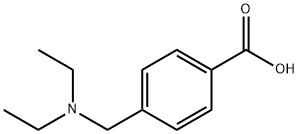 4-DIETHYLAMINOMETHYL-BENZOIC ACID Struktur