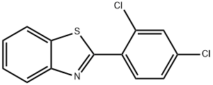 2-(2,4-Dichloro-phenyl)-benzothiazole Struktur