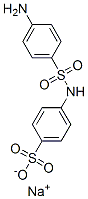 4-[[(4-Aminophenyl)sulfonyl]amino]benzenesulfonic acid sodium salt Struktur