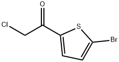 1-(5-BROMO-THIOPHEN-2-YL)-2-CHLORO-ETHANONE Struktur