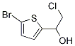 1-(5-broMothiophen-2-yl)-2-chloroethanol Struktur