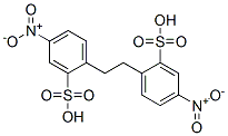 1,2-Bis(4-nitro-2-sulfophenyl)ethane Struktur