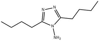 3,5-DIBUTYL-1,2,4-TRIAZOL-4-YLAMINE Struktur