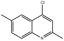 4-CHLORO-2,6-DIMETHYLQUINOLINE Struktur