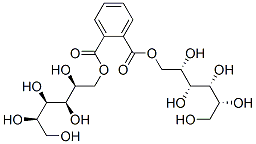 di(D-glucitol) phthalate Struktur