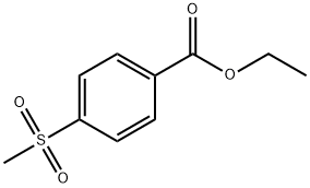 4-METHANESULFONYL-BENZOIC ACID ETHYL ESTER Struktur