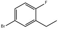 Benzene, 4-bromo-2-ethyl-1-fluoro- (9CI) Struktur