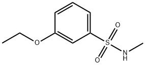 Benzenesulfonamide, 3-ethoxy-N-methyl- (9CI) Struktur