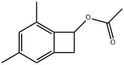 Bicyclo[4.2.0]octa-1,3,5-trien-7-ol, 3,5-dimethyl-, acetate (9CI) Struktur