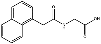 (1-NAPHTHYLACETYL)AMINO]ACETIC ACID Struktur