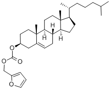 CHOLESTERYL FURFURYL CARBONATE Struktur