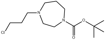 1-Boc-4-(3-chloropropyl)hoMopiperazine, 95% Struktur