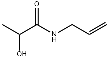 N-Allyl-2-hydroxypropionamide Struktur