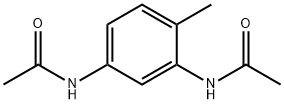 2,4-Diacetylaminotoluene Struktur