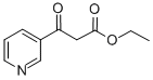 3-OXO-3-PYRIDIN-3-YL-PROPIONIC ACID ETHYL ESTER Struktur