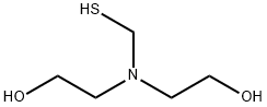 Ethanol, 2,2-[(mercaptomethyl)imino]di- (7CI) Struktur