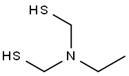 Methanethiol, (ethylimino)di- (7CI) Struktur