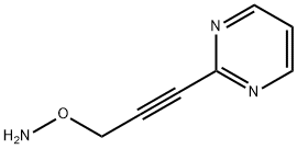 Pyrimidine, 2-[3-(aminooxy)-1-propynyl]- (9CI) Struktur