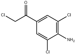 1-(4-AMino-3,5-dichlorophenyl)-2-chloro-ethanone Struktur