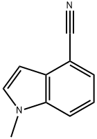 1-METHYL-1H-INDOLE-4-CARBONITRILE 97 Struktur