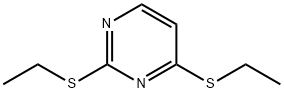 2,4-bis-ethylmercapto-pyrimidine Struktur