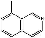 8-METHYL-ISOQUINOLINE Struktur