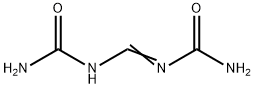 1,1'-Methylidynebisurea Struktur