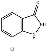 3-HYDROXY-7-CHLORO 1H-INDAZOLE Struktur