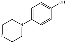 4-morpholinophenol  Struktur