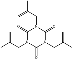 TRIMETHALLYL ISOCYANURATE Struktur