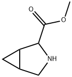 3-Azabicyclo[3.1.0]hexane-2-carboxylicacid,methylester(9CI) Struktur