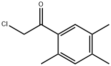 2-CHLORO-1-(2,4,5-TRIMETHYL-PHENYL)-ETHANONE Struktur