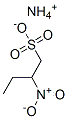 ammonium 2-nitrobutane-1-sulphonate  Struktur