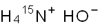 AMMONIUM-15N HYDROXIDE Struktur