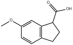 6-METHOXYINDANE-1-CARBOXYLIC ACID Struktur