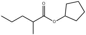 cyclopentyl 2-methylpentanoate Struktur