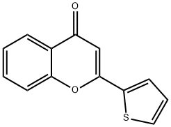 Chromone, 2-(2-thienyl)- Struktur