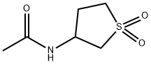 N-(1,1-dioxothiolan-3-yl)acetamide Struktur