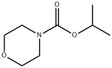 propan-2-yl morpholine-4-carboxylate Struktur