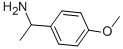 1-(4-METHOXY-PHENYL)-ETHYLAMINE Struktur