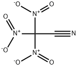 trinitroacetonitrile Struktur