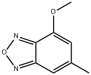 2,1,3-Benzoxadiazole,  4-methoxy-6-methyl- Struktur