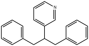 3-(1,3-diphenylpropan-2-yl)pyridine Struktur