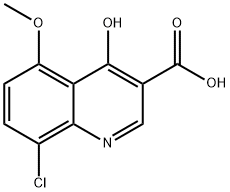 8-Chloro-4-hydroxy-5-methoxyquinoline-3-carboxylic acid|8-CHLORO-4-HYDROXY-5-METHOXYQUINOLINE-3-CARBOXYLIC ACID