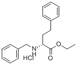 N-BENZYL-D-HOMOPHENYLALANINE ETHYL ESTER HYDROCHLORIDE Struktur