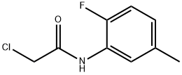 2-chloro-N-(2-fluoro-5-methylphenyl)acetamide Struktur